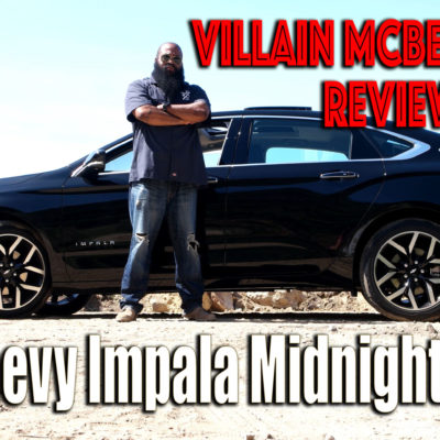 Villain McBeardface Reviews: 2017 Chevy Impala Midnight Edition